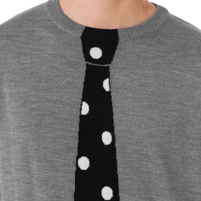 THE EXTRA-FINE MERINO WOOL PULLOVER WITH INTARSIA